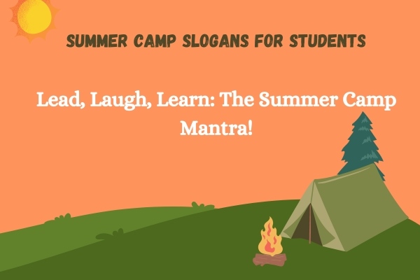 Summer Camp Slogans for Students