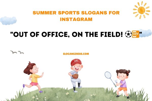 Summer Sports Slogans for Instagram
