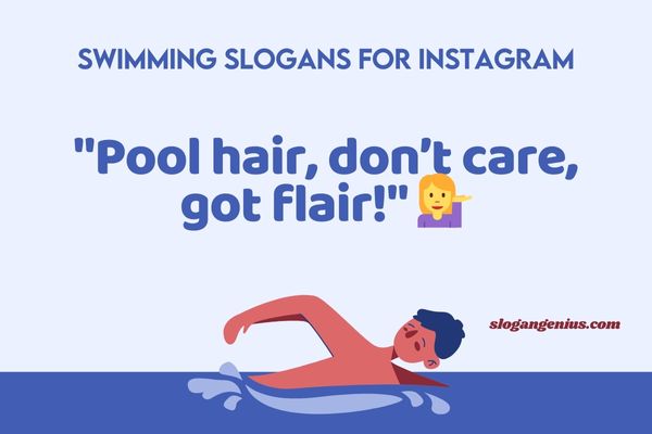 Swimming Slogans for Instagram
