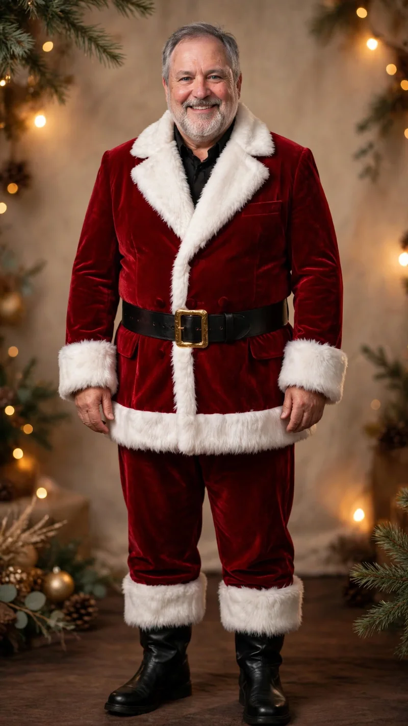 Tailored Double-Breasted Santa