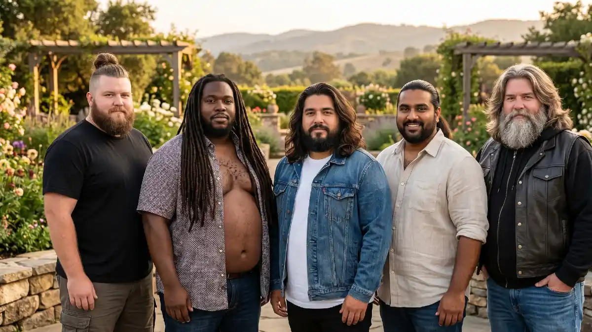 The 5 Long Hairstyles That Look Best on Plus Size Men