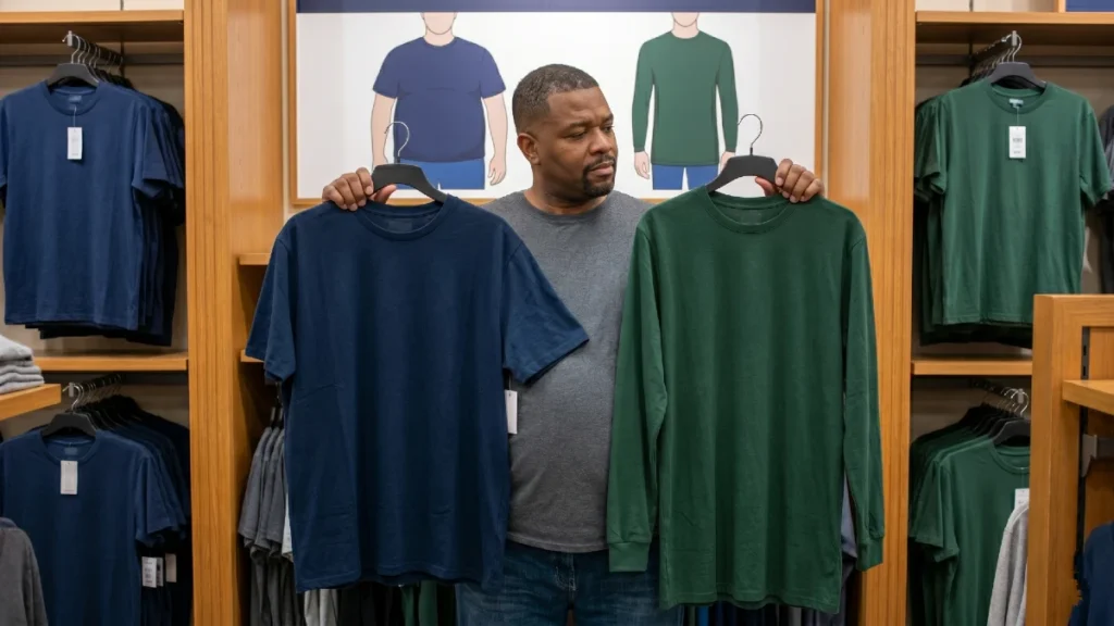 The Crucial Difference Between "Big" and "Tall" Sizing Suffixes