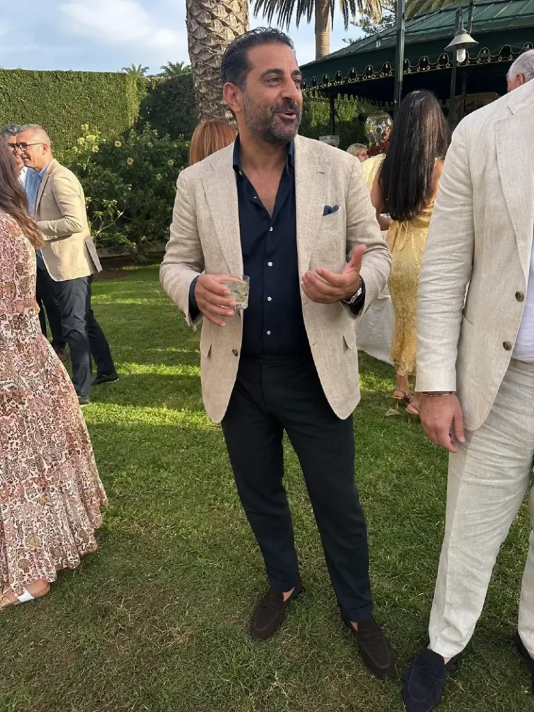 The Linen Blazer and Dress Trousers Combo