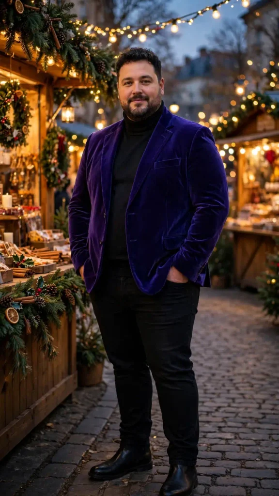 The Royal Purple Velvet Statement