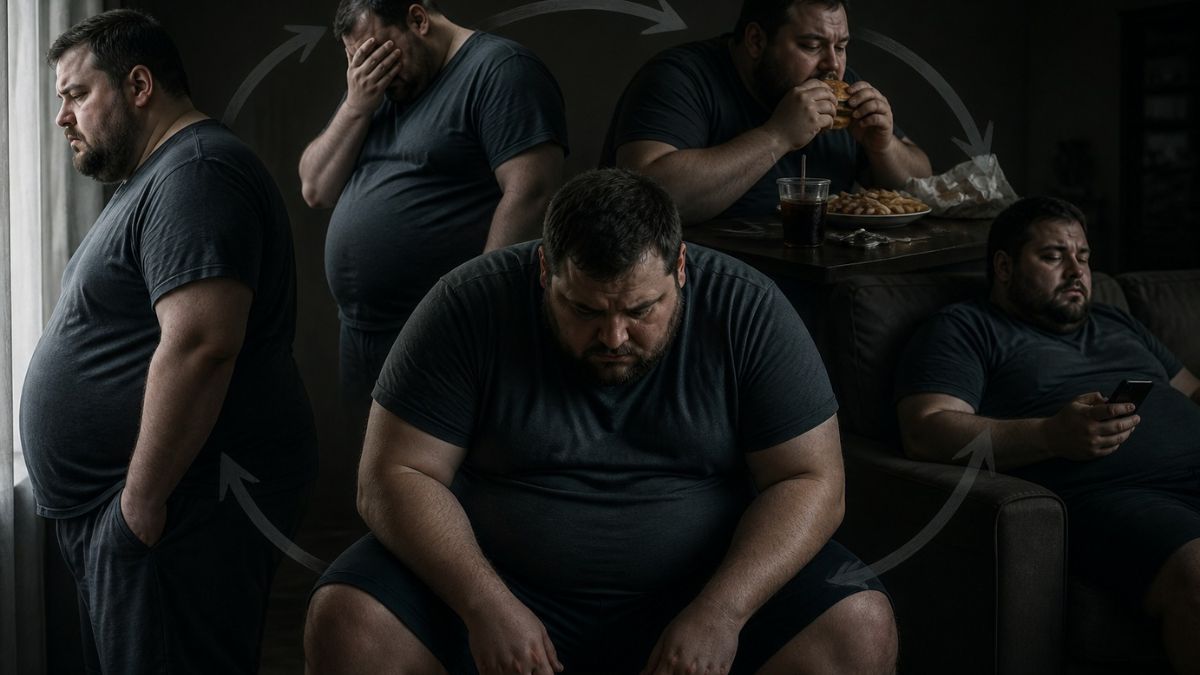 The Shame-Slouch Cycle That Most Big Men Don't Realize They're In