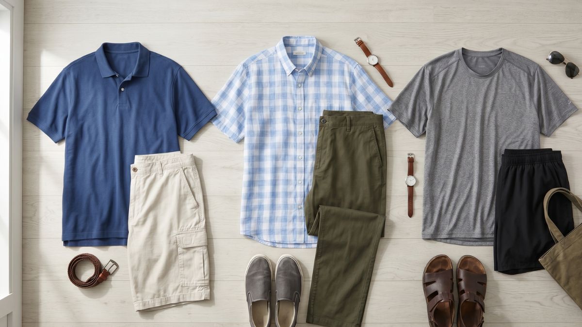 The Summer Outfits That Actually Work — Built Around What He Already Owns