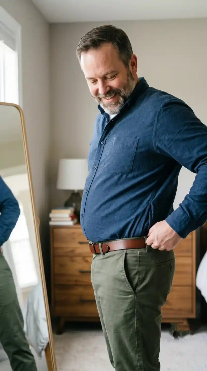 The problem isn't your belly — it's that nobody taught you to tuck for your body type