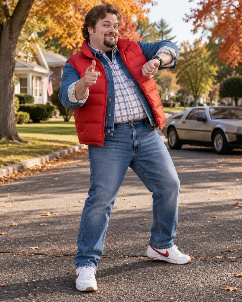 Time-Traveling Teen Costume
