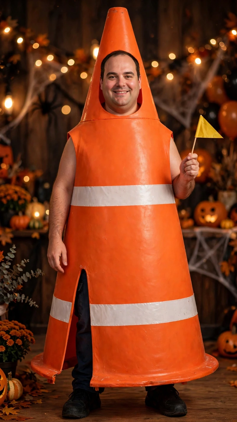 Traffic Cone Costume