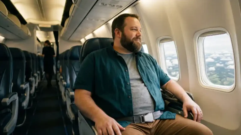 Travel Tips for Plus Size Men — From Airplane Seats to Hotel Beds That Actually Fit