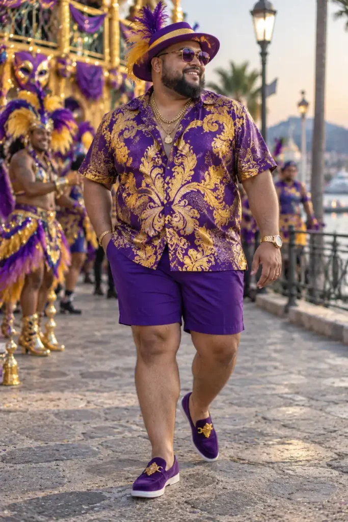 Tropical Baroque Short Sleeve Set