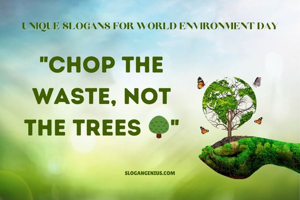 Unique Slogans for World Environment Day