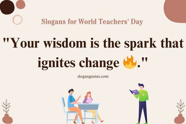 Unique Slogans for World Teachers' Day