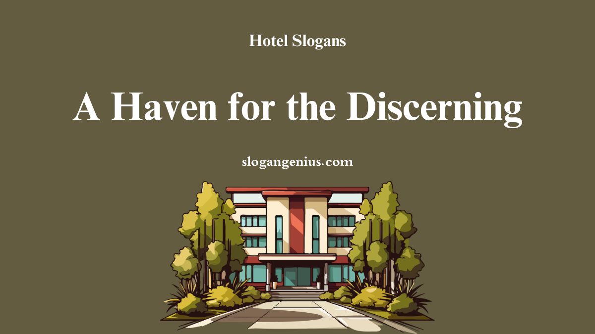 Unique Tagline for Hotel
