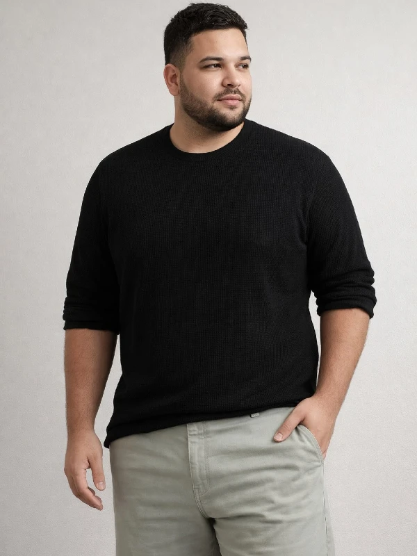 Waffle Knits as Textural Anchors