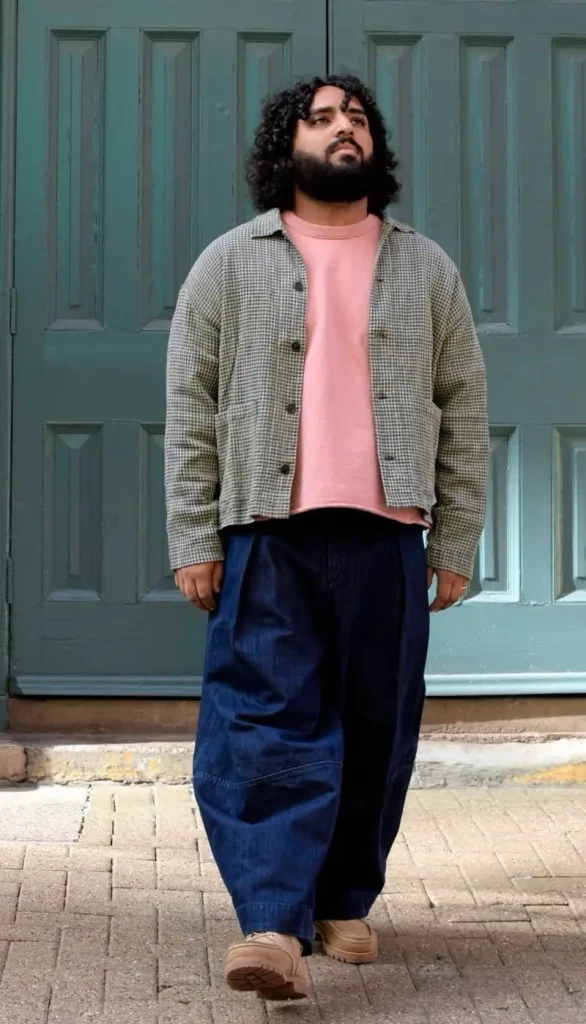 Warm Pastels and Structural Denim