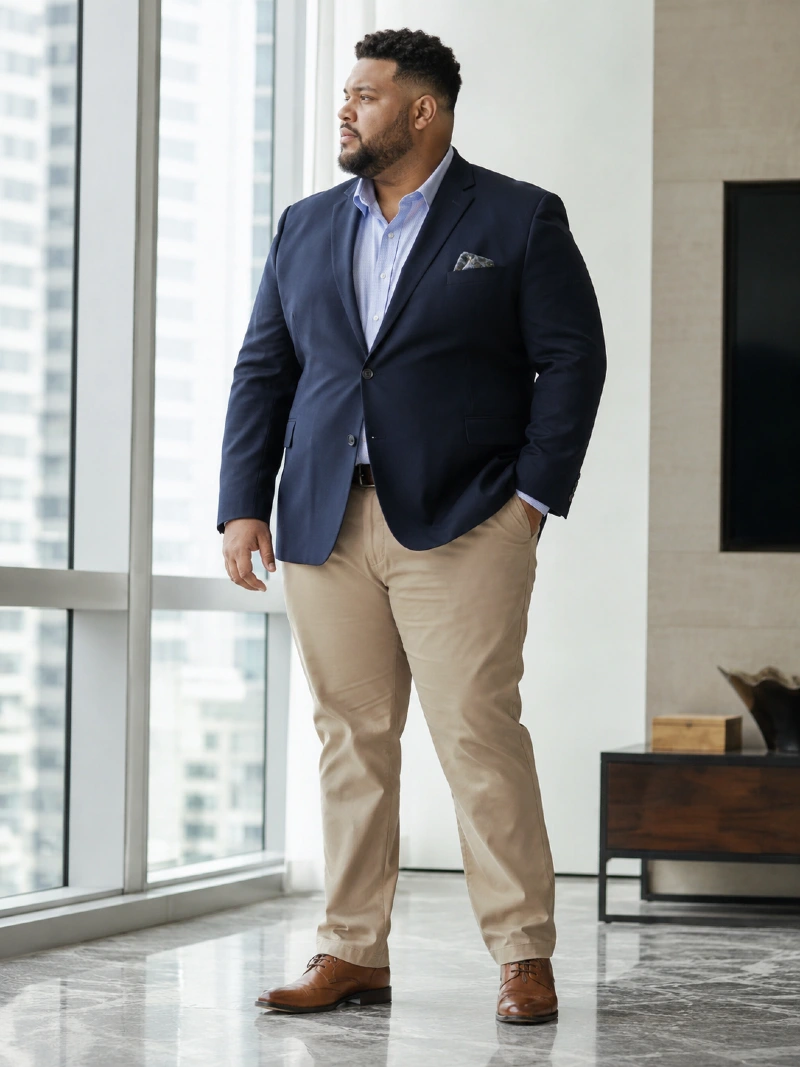 Wearing Chinos With a Blazer — Without the Off-the-Rack Fit Problem