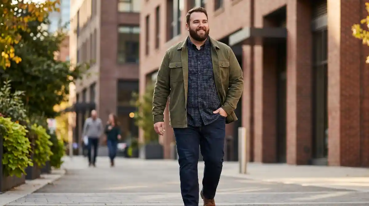Which Patterns Work for Plus Size Men — And Which Ones Make You Look Bigger