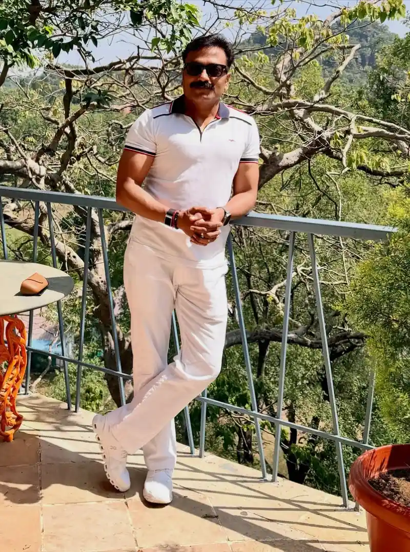 White Polo Shirt and Trousers
