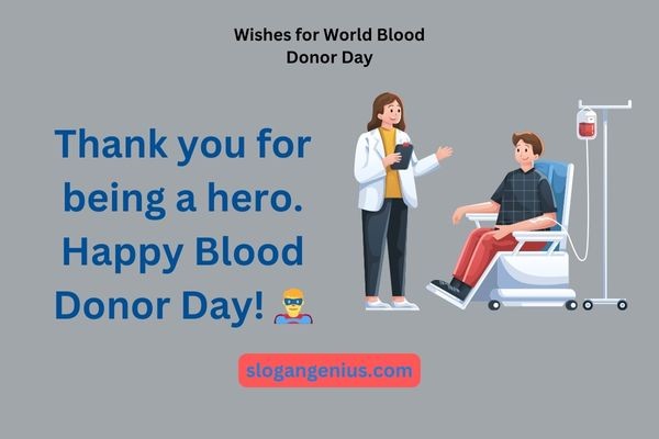 Wishes for World Blood Donor Day