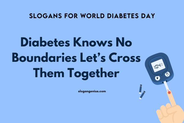 World Diabetes Day Awareness Slogans