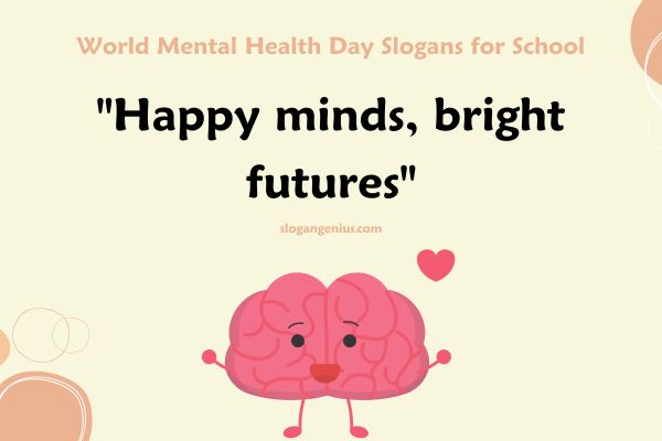 World Mental Health Day Slogans for School