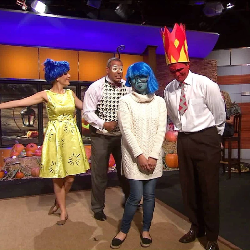 nside Out Emotions Group Costume